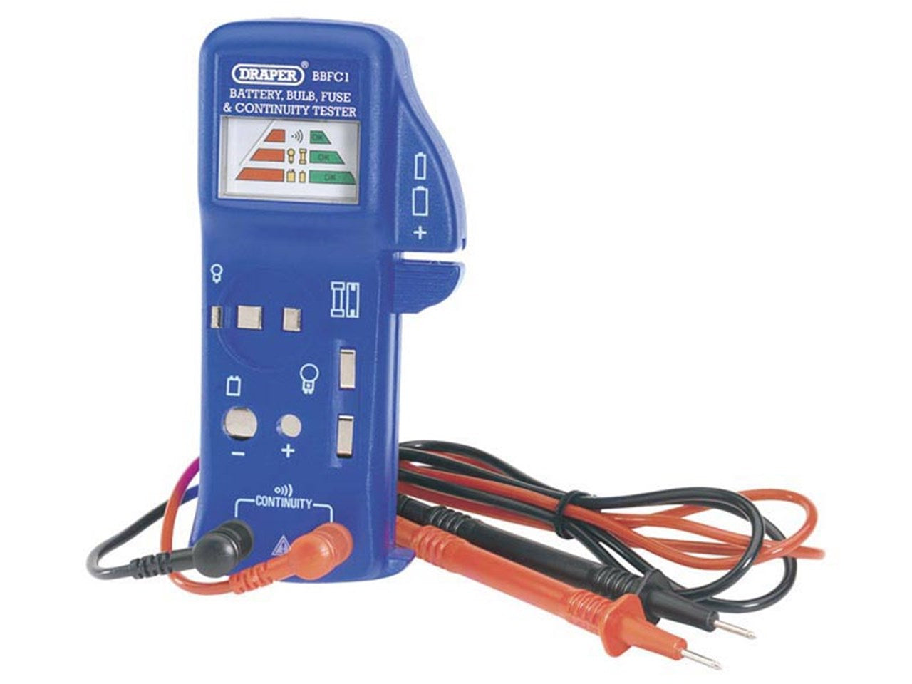 Draper Battery Bulb Fuse and Continuity Tester