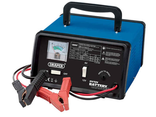 Draper 6/12V 4.2A Battery Charger