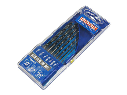 Faithfull HSS Drill Set (x7) 1/16"- 1/4"