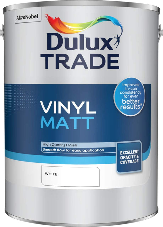 Dulux Matt Emulsion White 5 Litre
