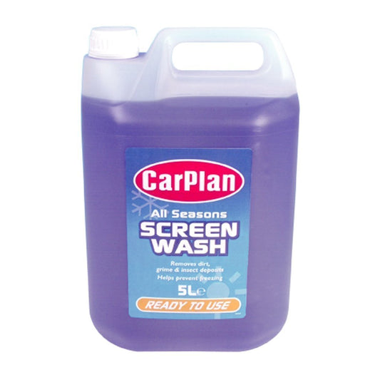 Carplan All Seasons Screen Wash Ready to use 5 Litre