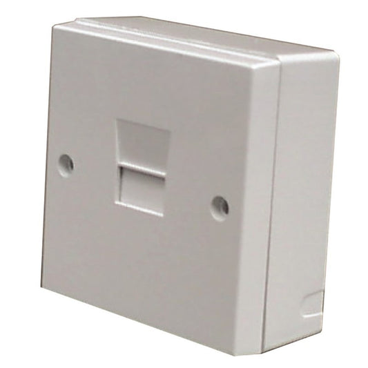 Dencon Telephone Master Socket Box Surface Mounted