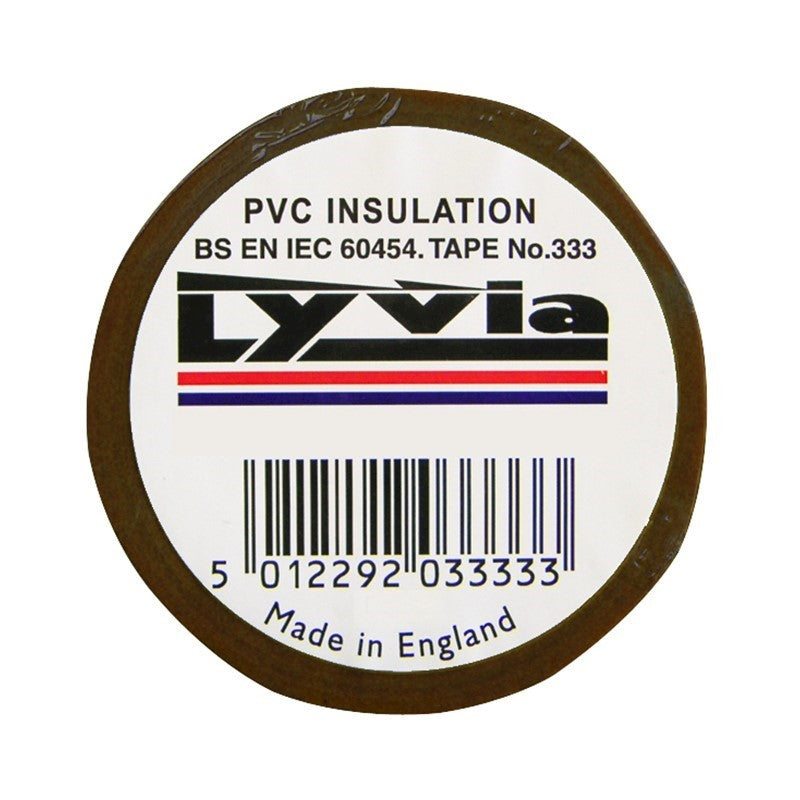 SupaLec PVC Insulating Tape 5M Brown