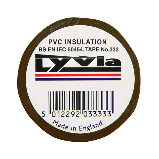 SupaLec PVC Insulating Tape 5M Brown