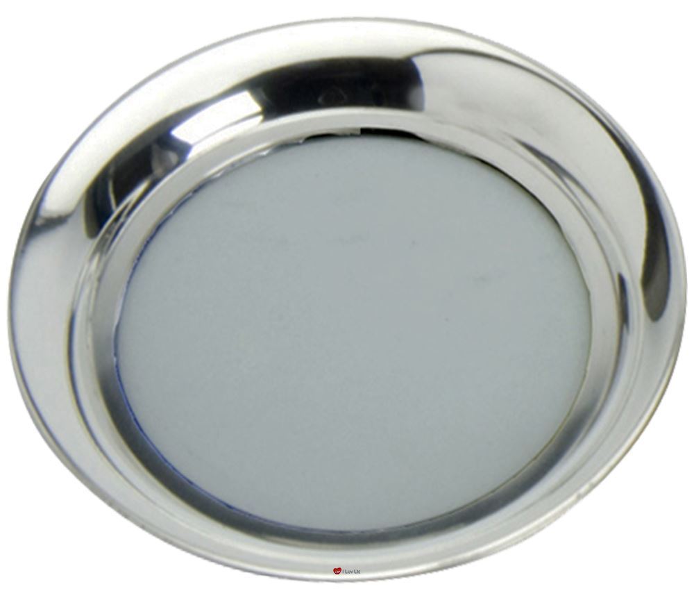Crystal 7" Smoked Glass Tray