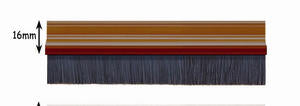 Exitex Brush Strip Brown
