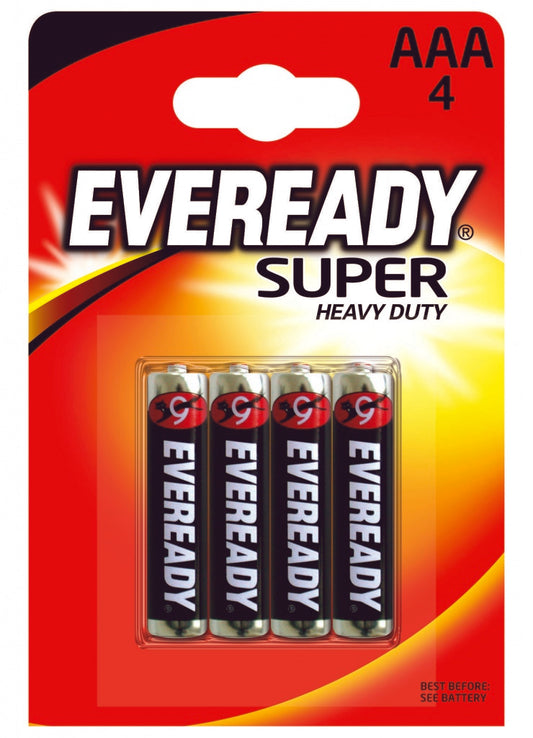Eveready Super Heavy Duty Batteries