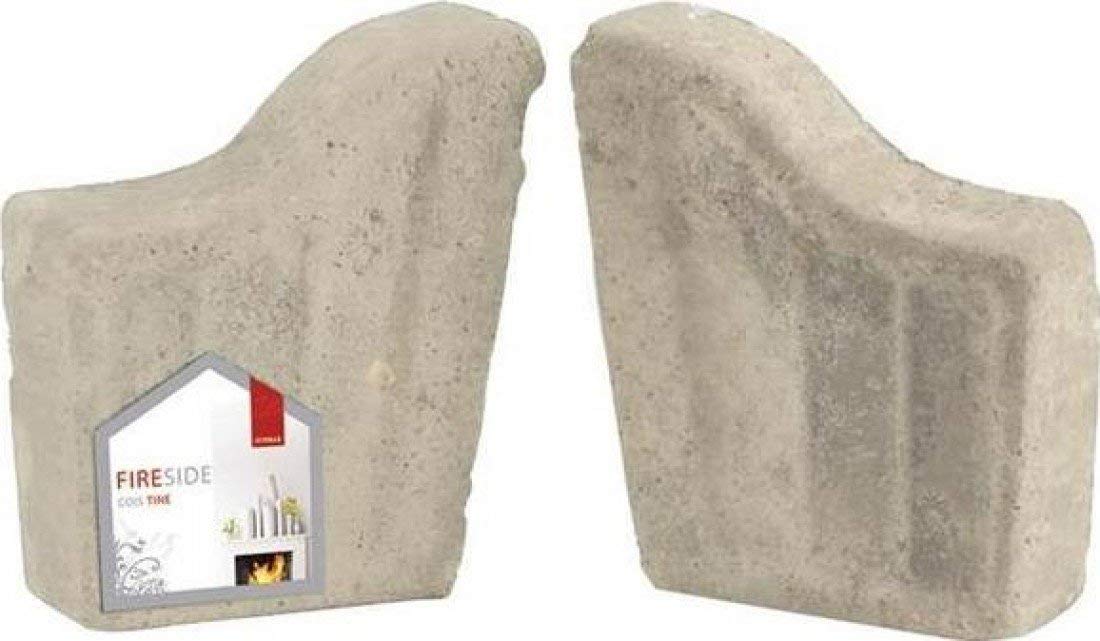 Percy Doughty Universal Fireplace Side Bricks (Set of 2)