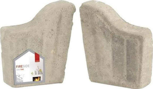 Percy Doughty Universal Fireplace Side Bricks (Set of 2)