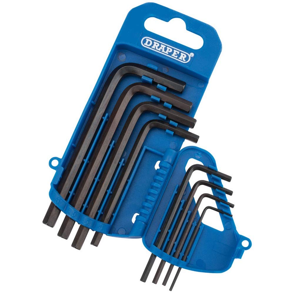 Faithfull Hex Key Set of 8 - Metric Short Arm