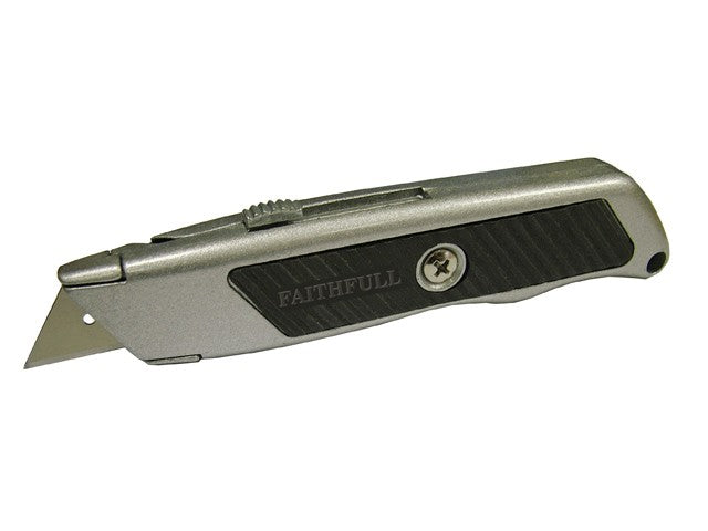 Faithfull Trimming Knife - Retractable Blade 60mm