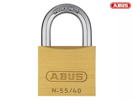 Abus 55 Series Brass Padlock 40mm