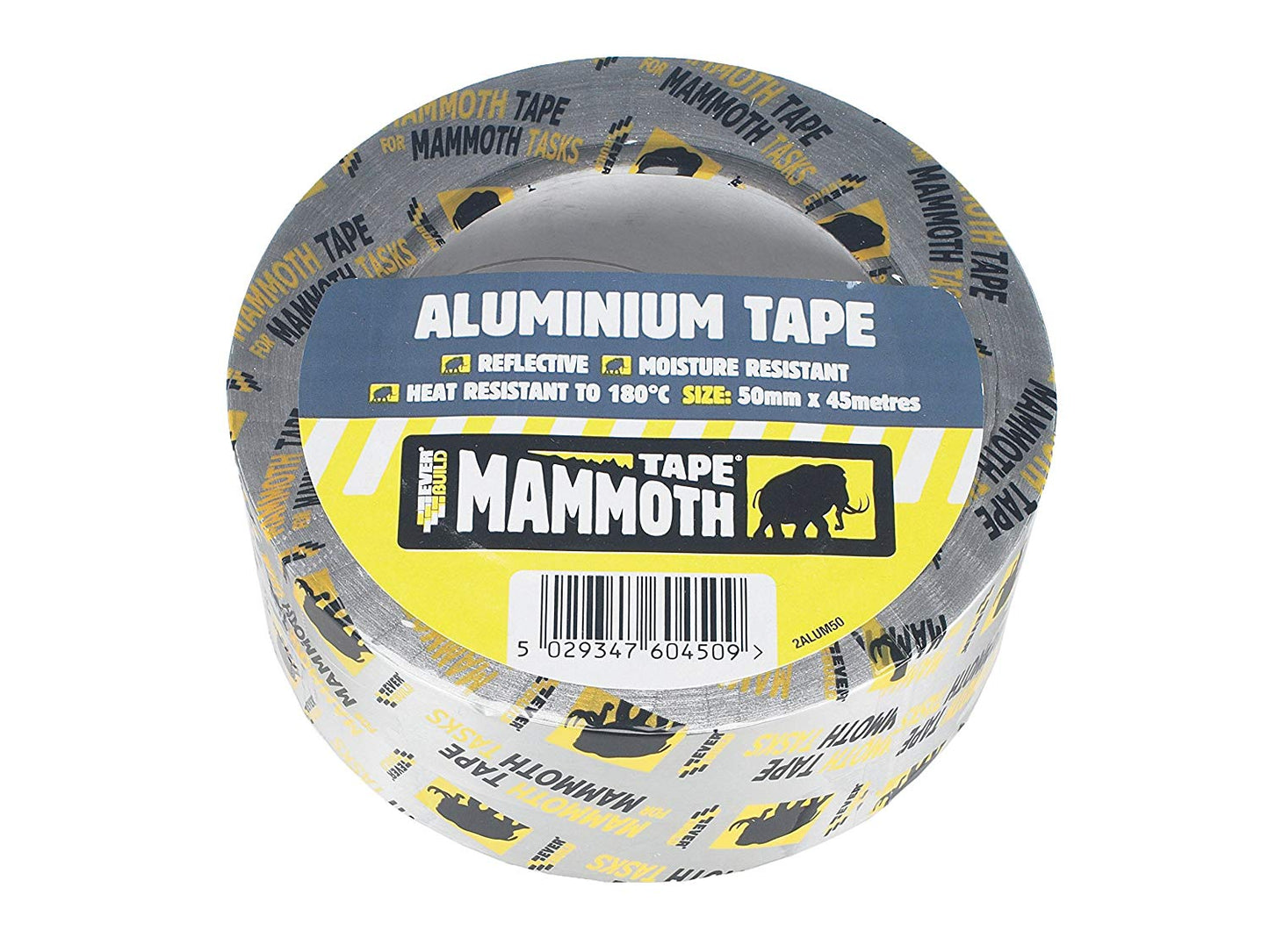 Everbuild Mammoth Aluminium Tape 75mm x 45m