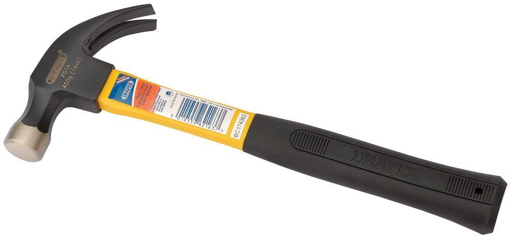 Faithfull Claw Hammer Fibreglass Shaft 20oz