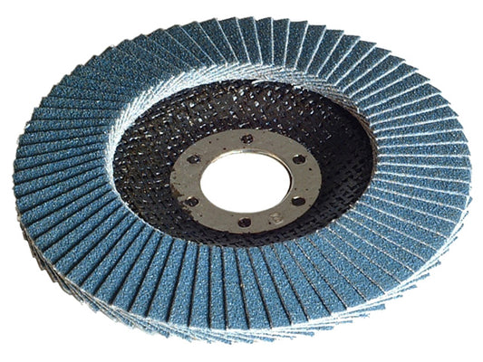 Faithfull Abrasive Jumbo Flap Disc 100mm Dia. Medium Grit