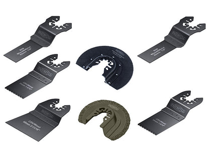 Faithfull Multi-Function Tool Blade 7 Piece Set