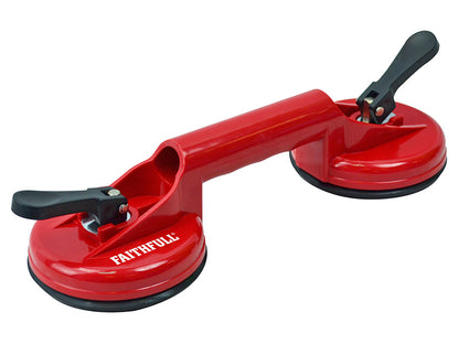 Faithfull Double Pad Suction Lifter
