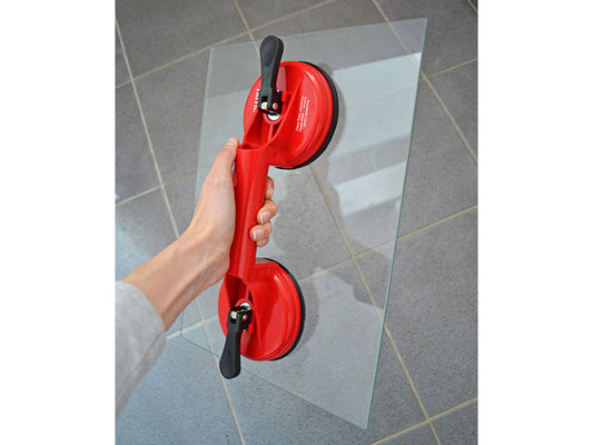 Faithfull Double Pad Suction Lifter
