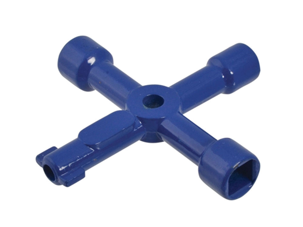Faithfull 4 Way Services Utility Meter Key