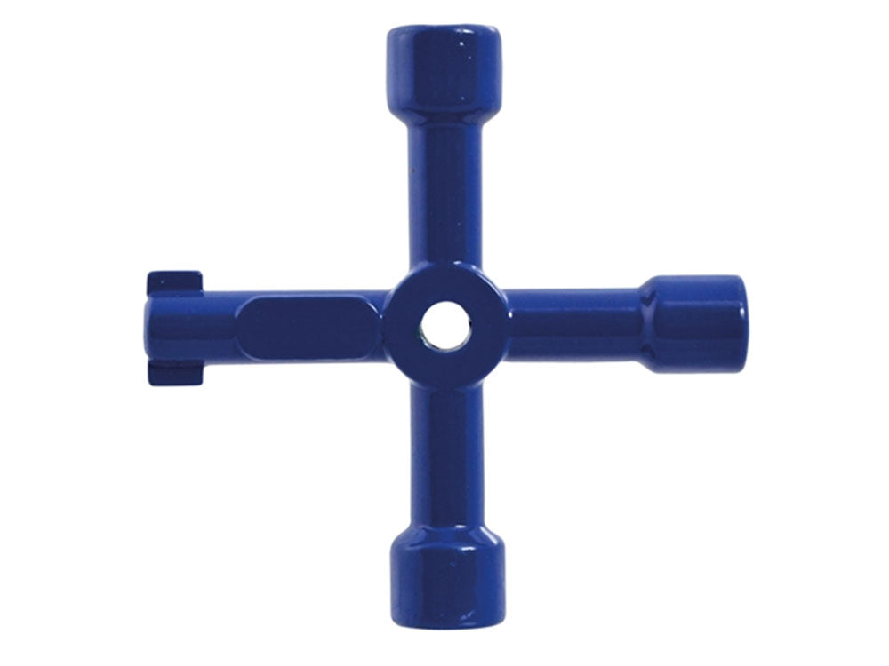 Faithfull 4 Way Services Utility Meter Key