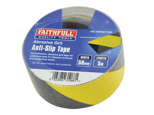 Faithfull Anti-Slip Tape 50mm x 5 Metre