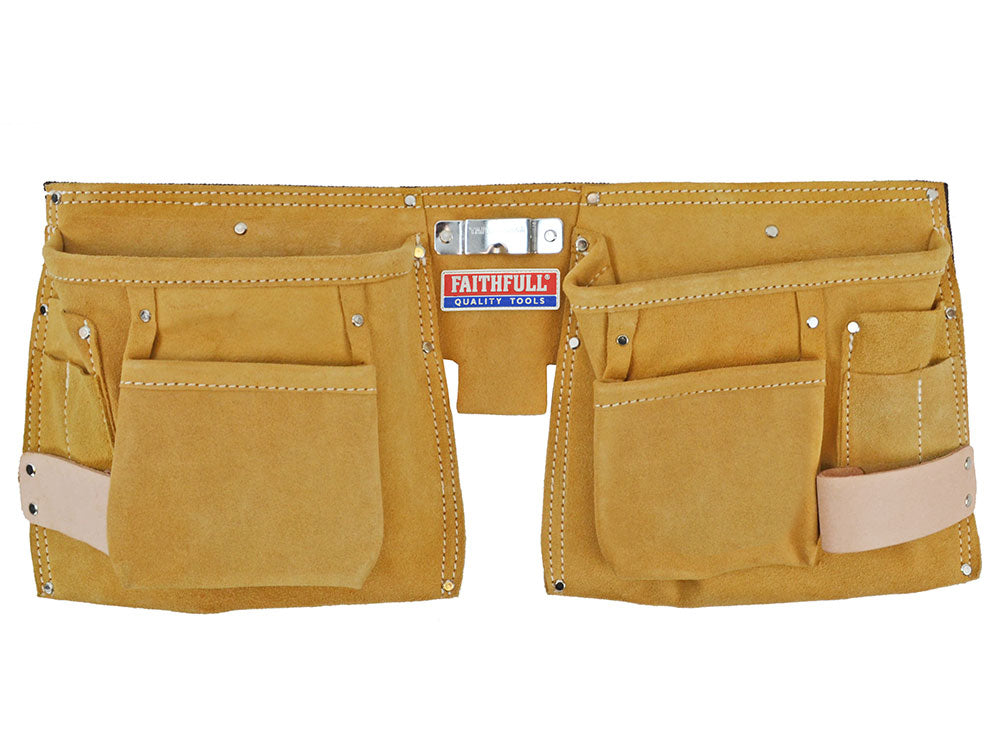 Faithfull Double Tool and Nail Pouch