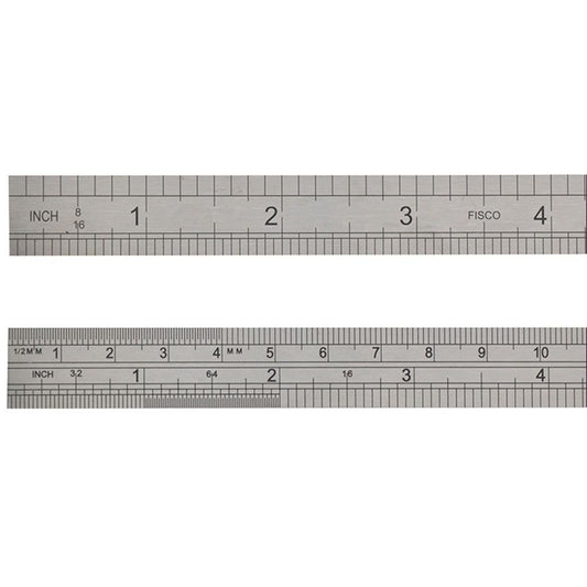 Faithfull Stainless Steel Rule 12in/30cm