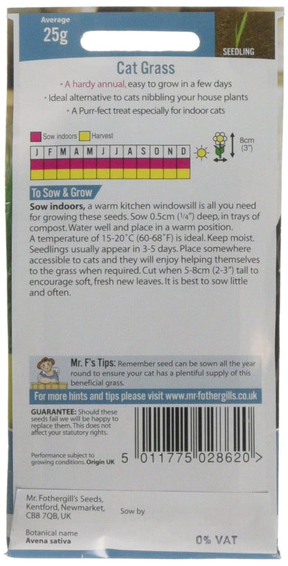 Mr.Fothergill's Cat Grass Seeds 25g