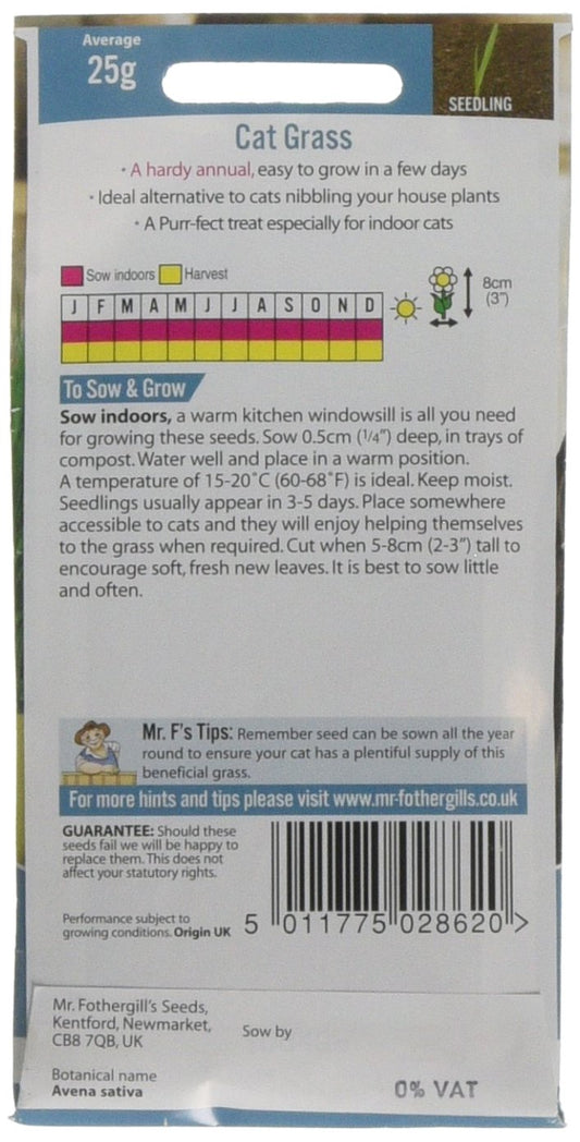 Mr.Fothergill's Cat Grass Seeds 25g
