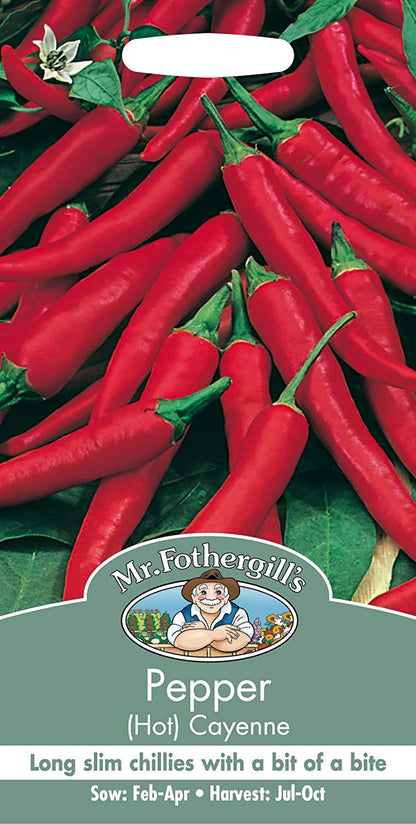 Mr.Fothergill's Pepper De Cayenne Seeds