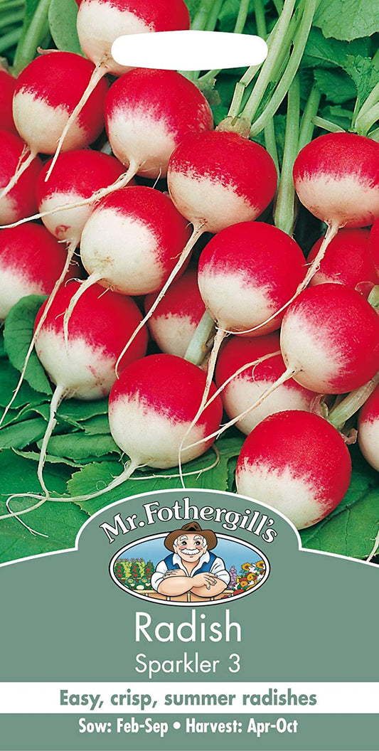 Mr.Fothergill's Radish Sparkler 3 Seeds