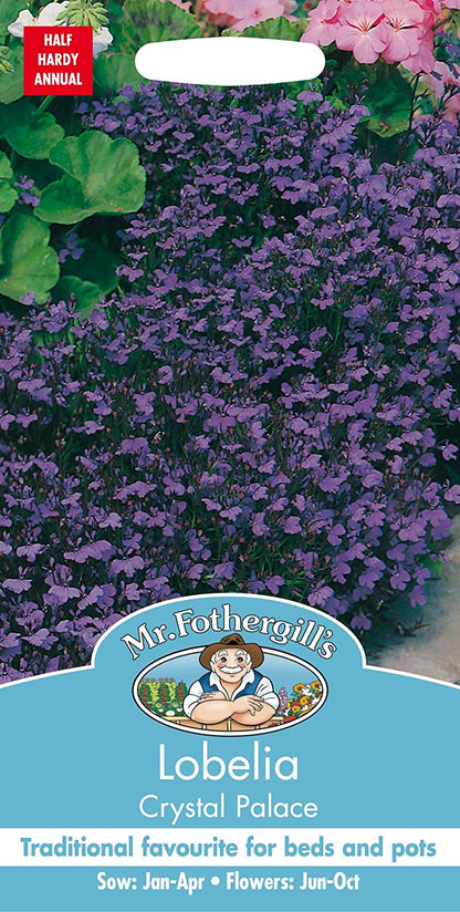 Mr.Fothergill's Lobelia Crystal Palace Flower Seeds