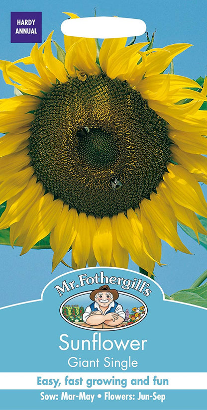 Mr.Fothergill's Sunflower Giant Single Seeds