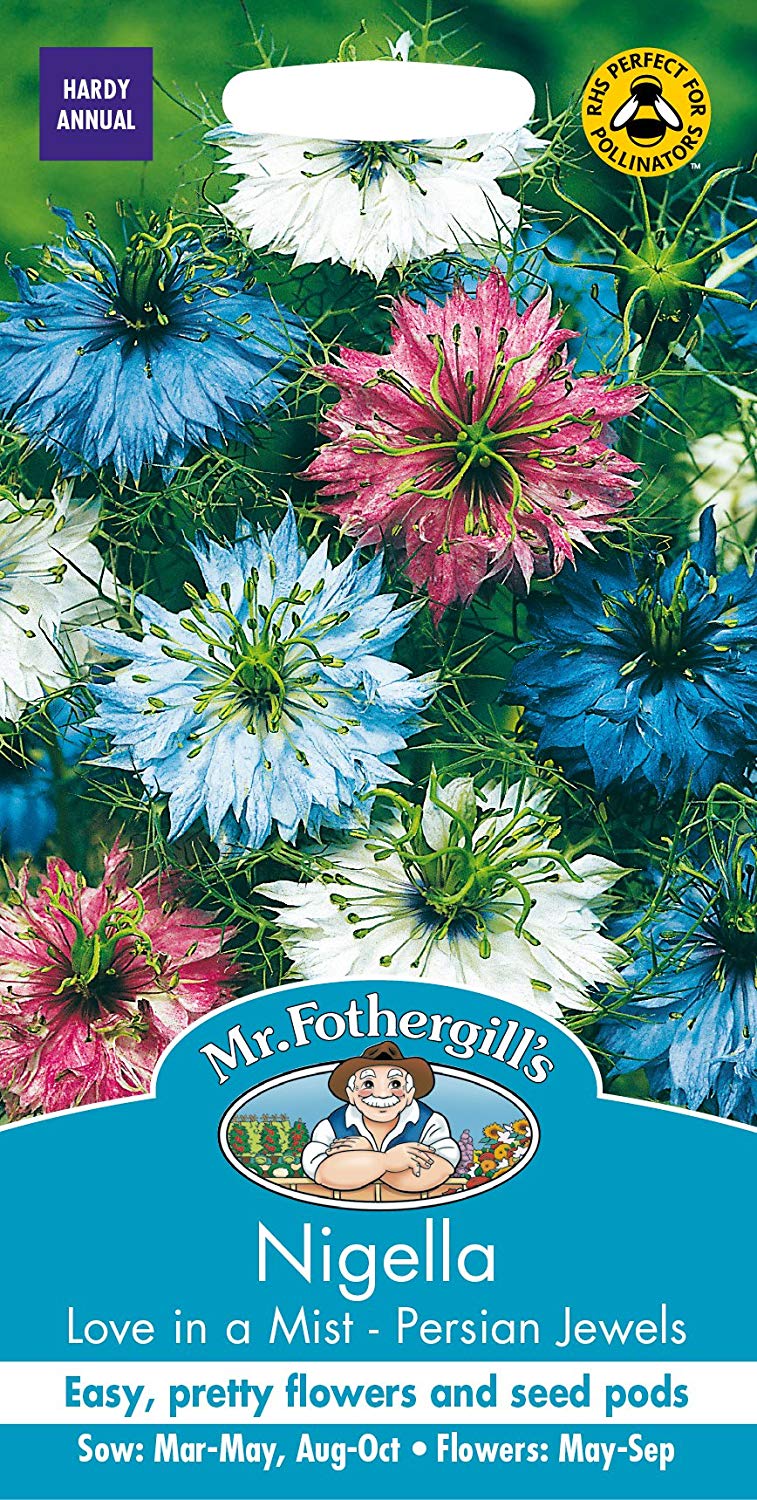 Mr.Fothergill's Nigella Persian Jewels Flower Seeds