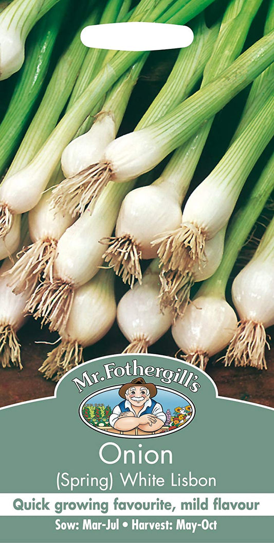 Mr.Fothergill's Spring Onion White Lisbon Seeds