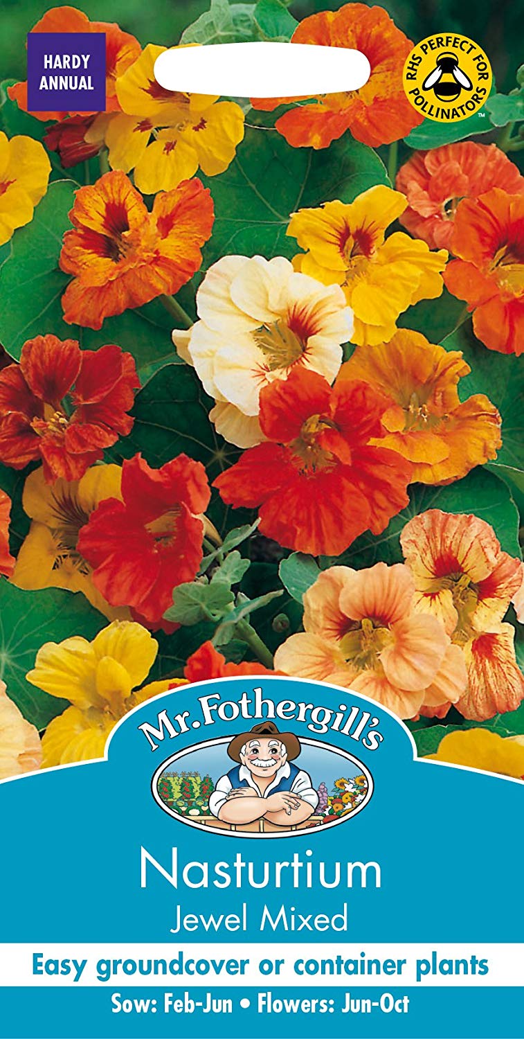 Mr.Fothergill's Nasturtium Jewel Mixed Seeds