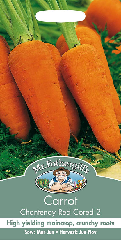 Mr.Fothergill's Carrot Chantenay Red Cored 2 Seeds