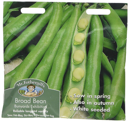 Mr.Fothergill's Broad Bean Bunyards Exhibition Seeds