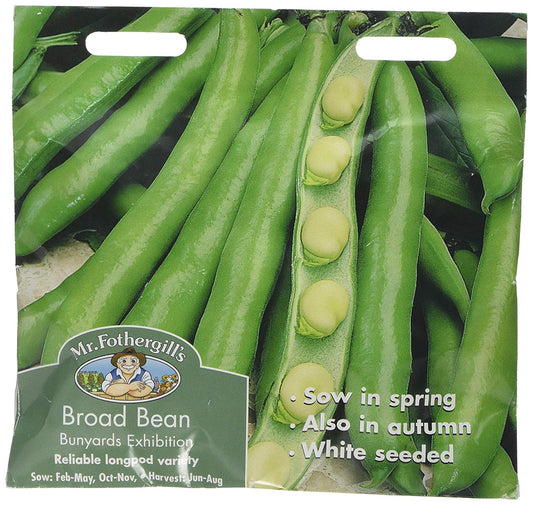 Mr.Fothergill's Broad Bean Bunyards Exhibition Seeds