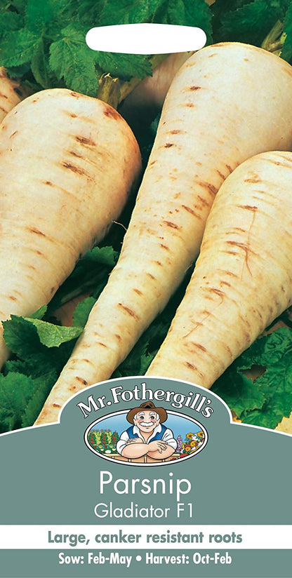 Mr.Fothergill's Parsnip Gladiator F1 Seeds
