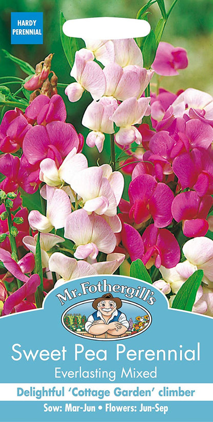 Mr.Fothergill's Sweet Pea Perennial Flower Seeds