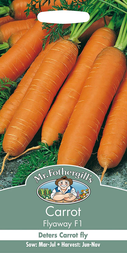 Mr.Fothergill's Carrot Flyaway F1 Seeds