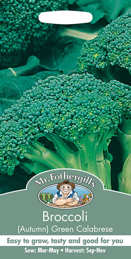 Mr.Fothergill's Broccoli Green Calabrese Seeds
