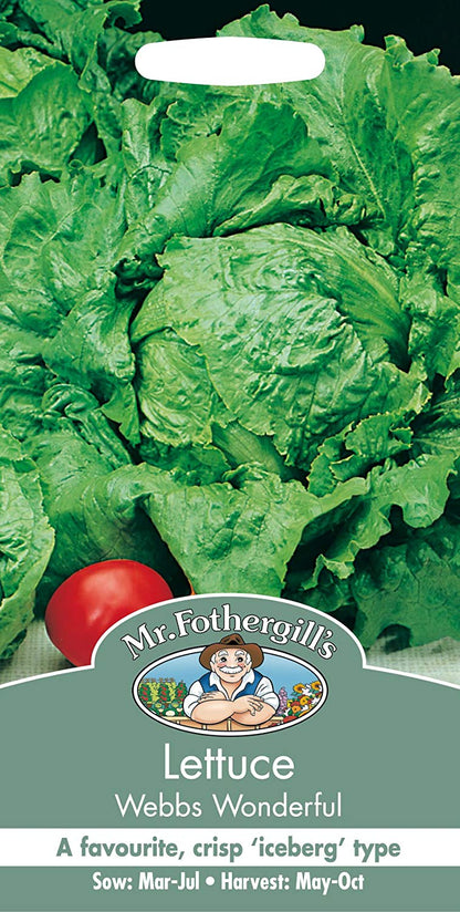 Mr.Fothergill's Lettuce Webbs Wonderful Seeds
