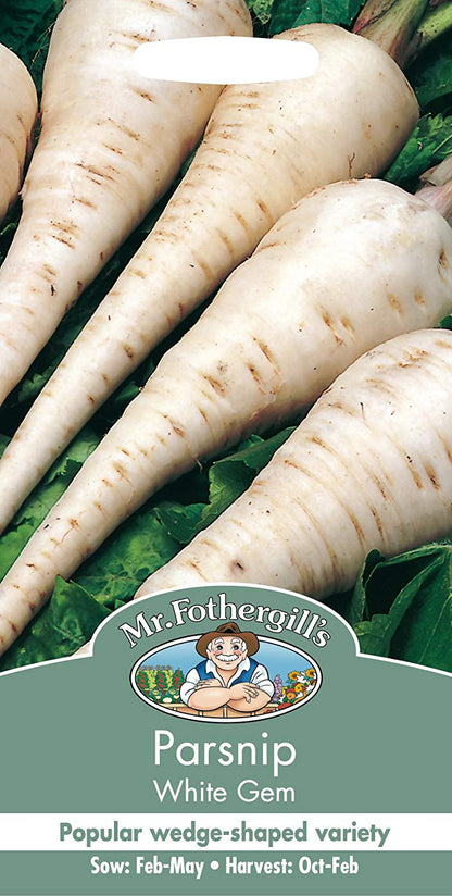 Mr.Fothergill's Parsnip White Gem Seeds