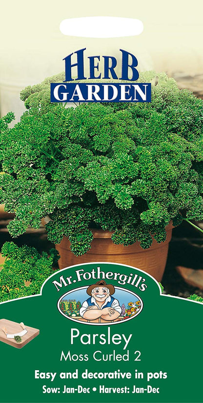 Mr.Fothergill's Parsley Moss Curled 2 Herb Seeds