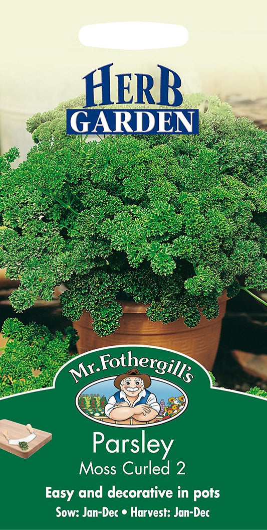 Mr.Fothergill's Parsley Moss Curled 2 Herb Seeds