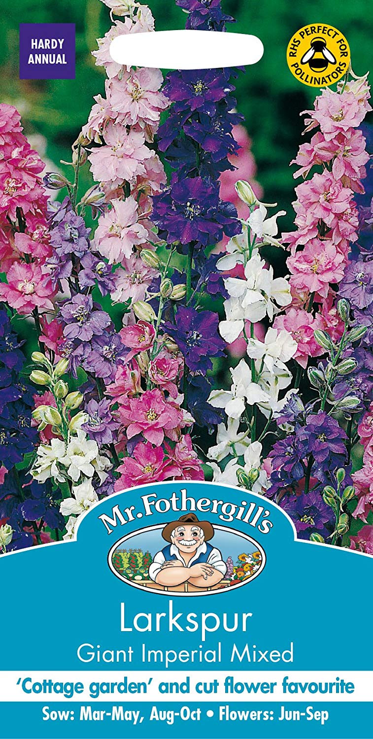 Mr.Fothergill's Larkspur Giant Imperial Mixed