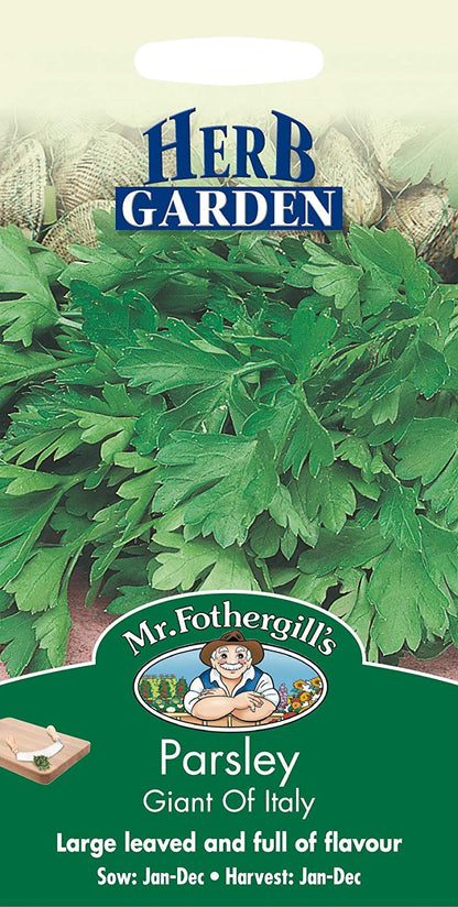 Mr.Fothergill's Parsley Giant Of Italy Seeds