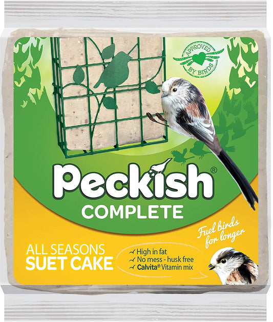 Peckish Wild Bird Food Complete All Seasons Suet Cake 300g